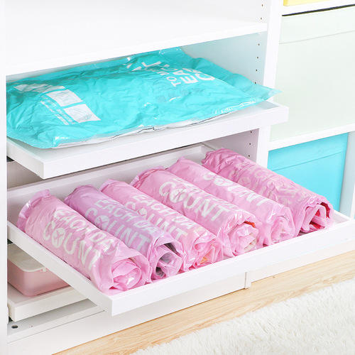 Dr. Storage Bag 6-piece set of clothing classification waterproof portable hand-rolled vacuum compression bag for business trips