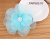 Children's shiffon big hair accessory, headband for princess, flowered, wholesale