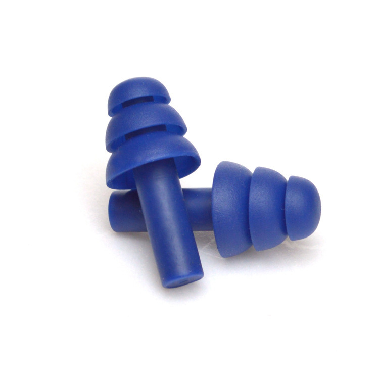 2025 silicone protective earplugs Christmas tree type wireless anti-noise sound insulation earplugs factory direct noise reduction earplugs