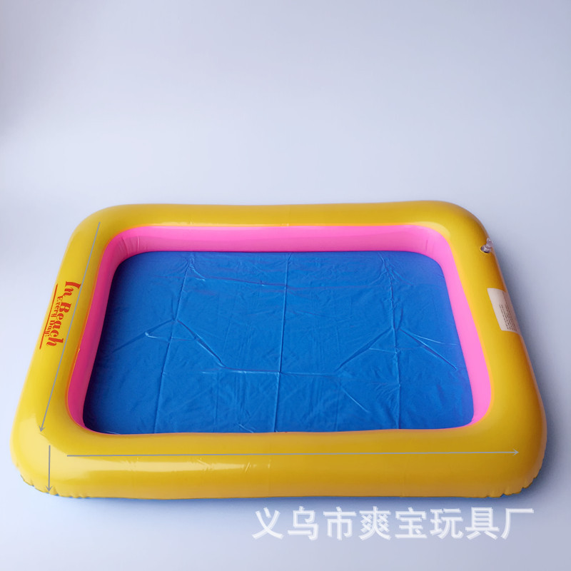 Factory wholesale inflatable sand trays for children, educational toys, moon sand trays, sand play, space toys, sand trays