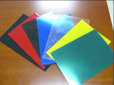 生产PVC哑白片 哑黑PVC片材 环保胶片ROSH 出口欧盟PVC胶片