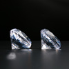 Acrylic diamond nail decoration, accessory, crystal, 40mm, with gem, wholesale