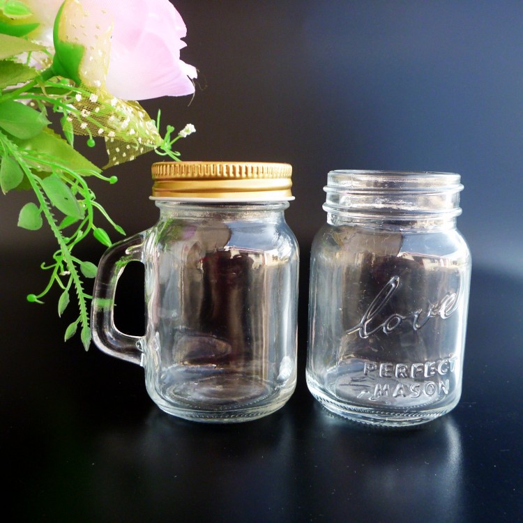 100ml高白料玻璃梅森杯专业生产各类玻璃杯果酱玻璃瓶100ml梅森杯