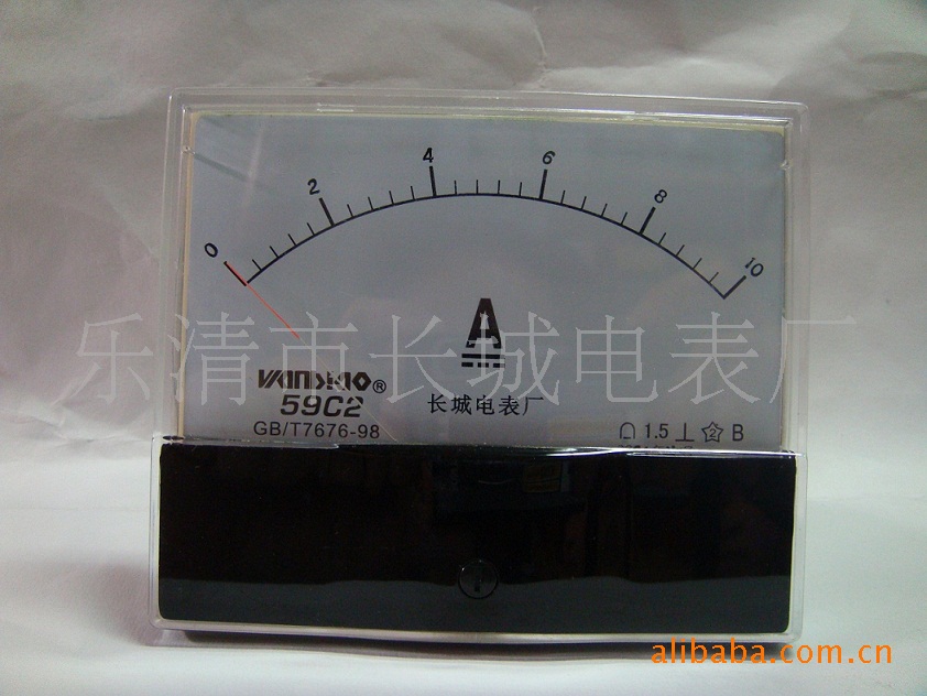 长城电表厂 59C2 10A 内附 直流电流表