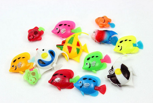 Small fish that can float and swim, fish tank, aquarium decoration, small plastic fish, tropical fish, fake fish, simulated fish