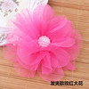 Children's shiffon big hair accessory, headband for princess, flowered, wholesale