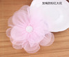 Children's shiffon big hair accessory, headband for princess, flowered, wholesale