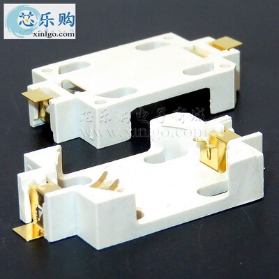 CR2032 Battery Holder CR2025 BS-6 3V Patch Button Battery Holder Battery Box Transposon Gold-plated