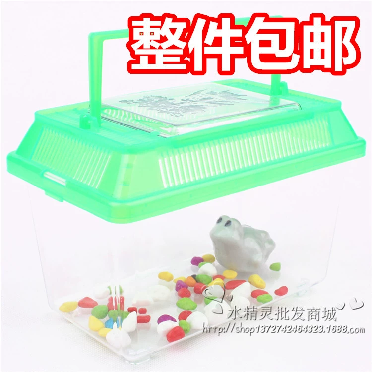 Маленький ящик для домашних животных аквариум для золотых рыбок бытовой резервуар для черепах ящик для черепах аквариум для черепах оптом