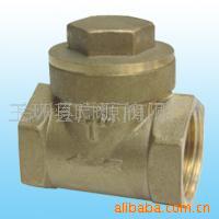 供应黄铜优质挡板止回阀