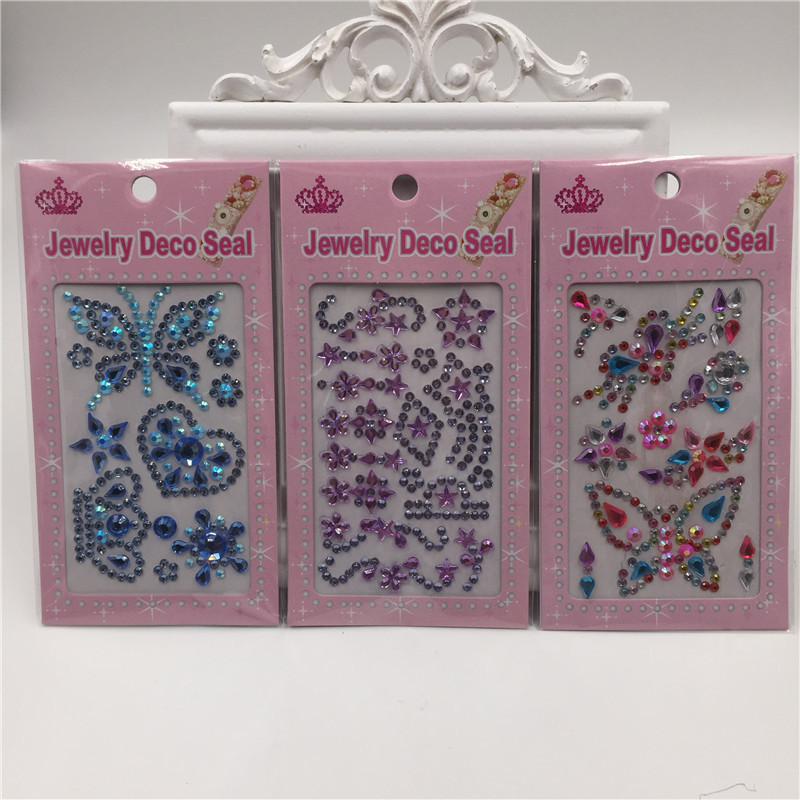 Mobile phone computer decorative diamond stickers sequins handmade diy jewelry accessories creative small gifts Yiwu small commodity wholesale