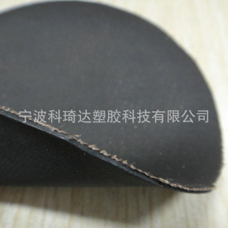 hypalon1.1mm黑色耐高温单面涂层海帕龙海帕隆氯丁涂层橡胶布