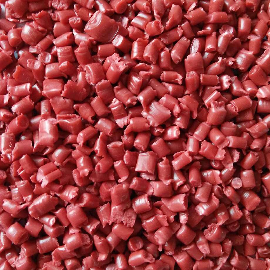 厂家供应PP红色塑料颗粒  聚丙烯再生料  专业PP破碎料 PP回料