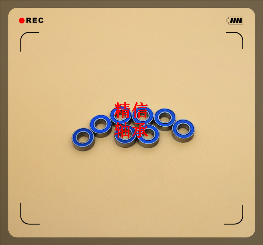 生产制造693-2RS微型轴承内外径尺寸3*8*4mm胶盖轴承