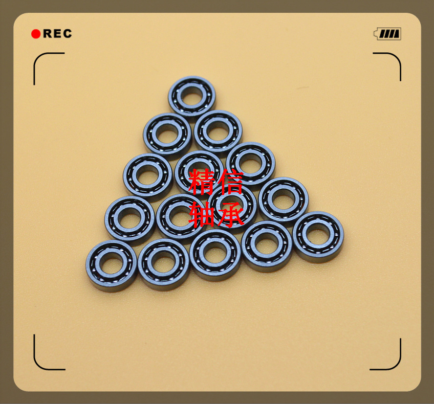 生产制造微型开式轴承MR63 飞机航模轴承承 3*6*2 玩具轴承