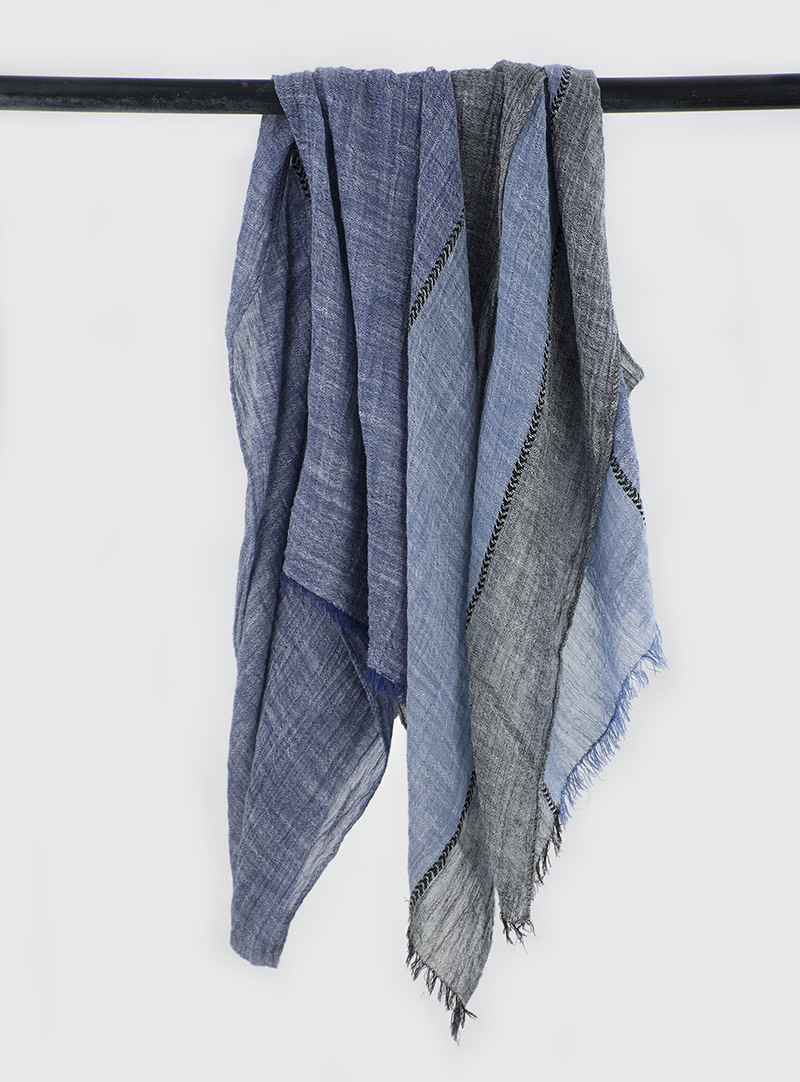 네이비 블루 블랙