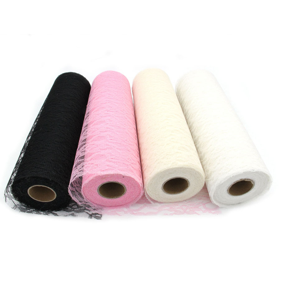 蕾丝卷道具 桌旗椅背装饰材料 手工diy布料 婚礼派对布置用品爆款