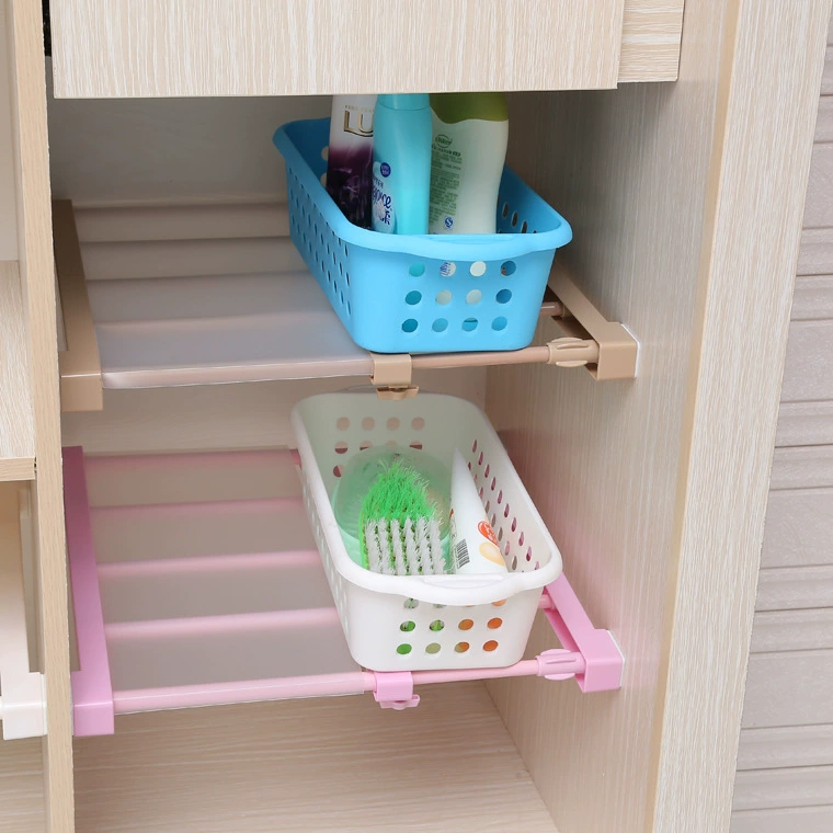 Wardrobe storage shelf divider, adjustable layered partition, white, widths 24/35/42 cm for cabinet