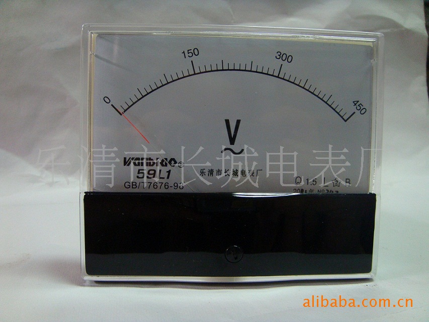 供应长城电表厂 59L1 450V 交流电压表