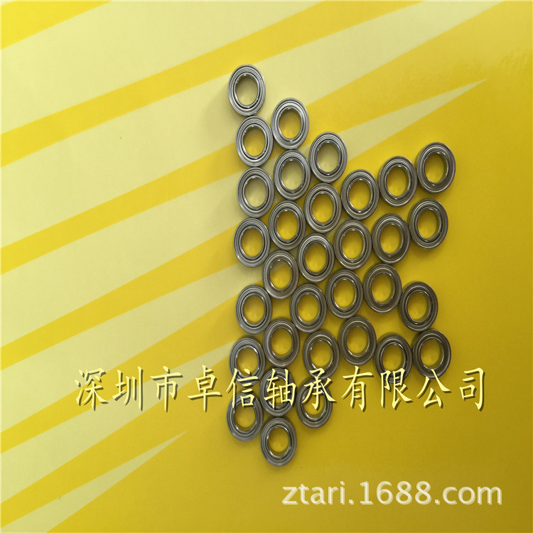 电动螺丝刀轴承682不锈钢保持架进口钢球开式2*5*1.5微型高精度