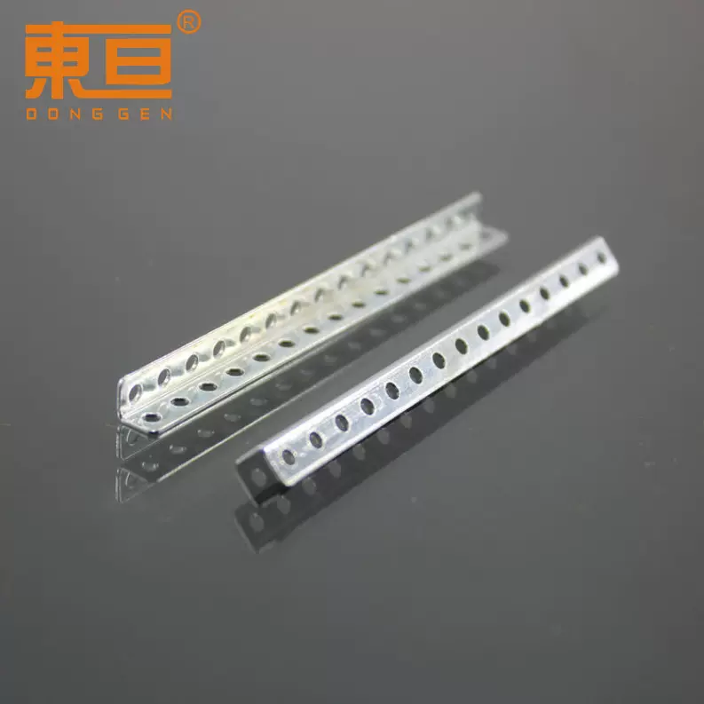 55752B 直角铁杆 铁片 直角铁条 玩具配件 科技模型零件 长度75mm