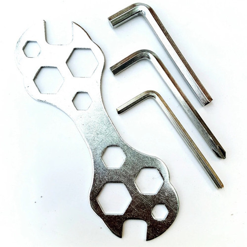 Mountain bike handlebar wrench assembly wrench multi-purpose utility wrench easy installation tool cycling accessories
