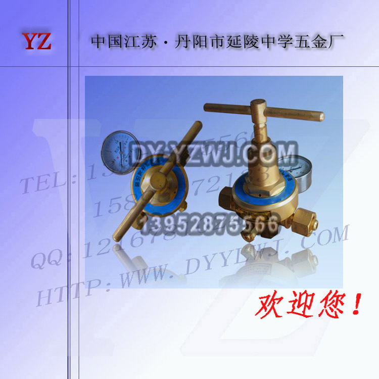 ArQJ-10氩气减压器 管道气体减压阀 单级单表调压器厂家直供