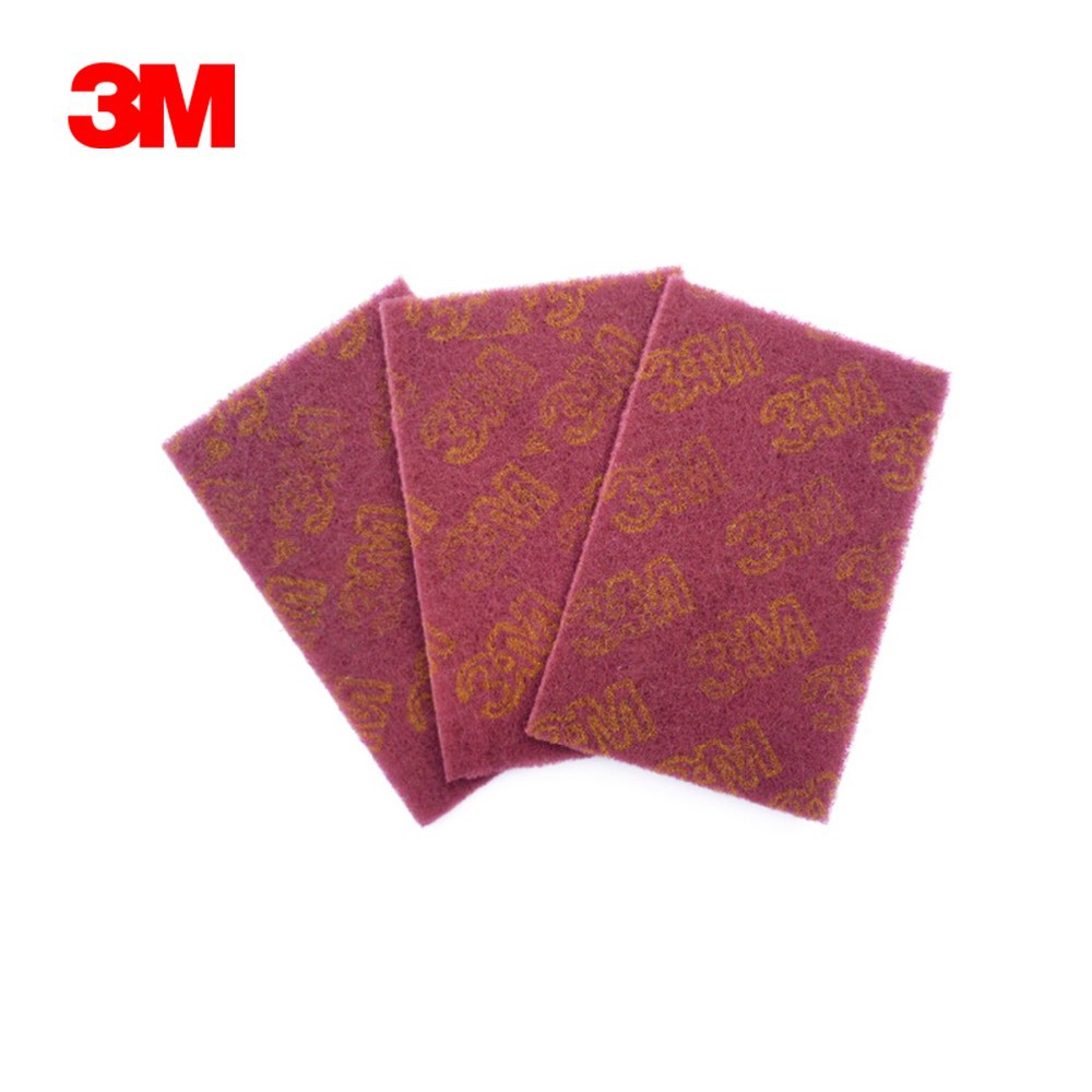 3M 7447C含砂抛光工业百洁布 6X9英寸 60片/箱 3M7447洁布