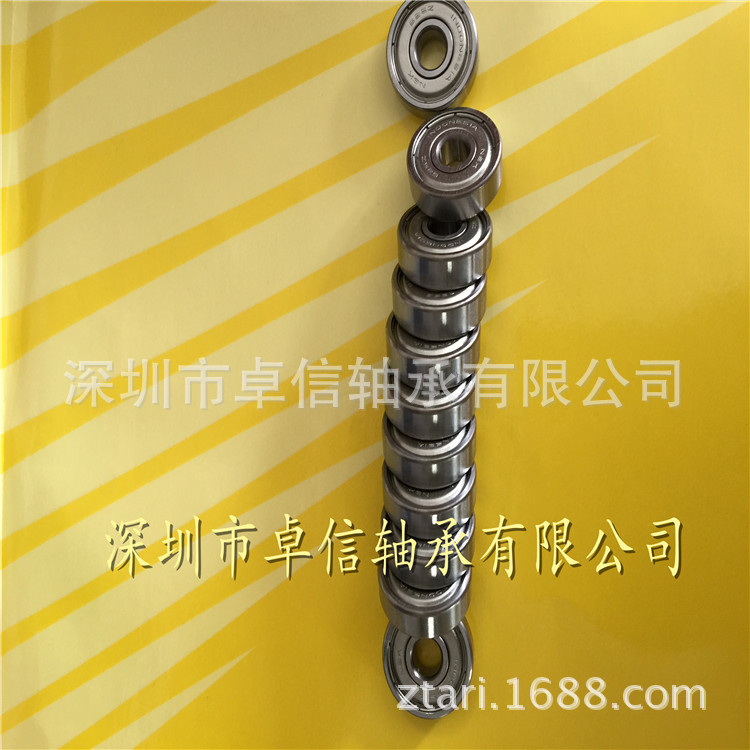 686开式轴承 6*13*3.5mm 全钢保持架 高承载 电动工具/工业设备