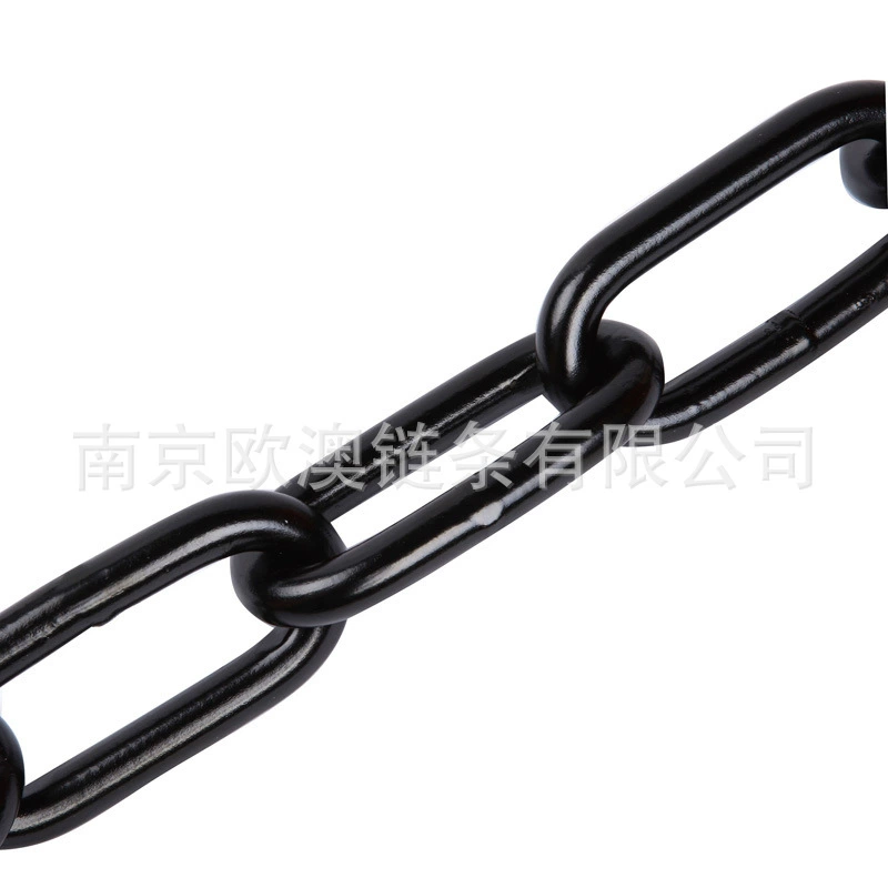 Цепь из оцинкованного железа, сварная железная цепь, характеристики железной цепи, железная цепь с декоративными перилами доступна на складе