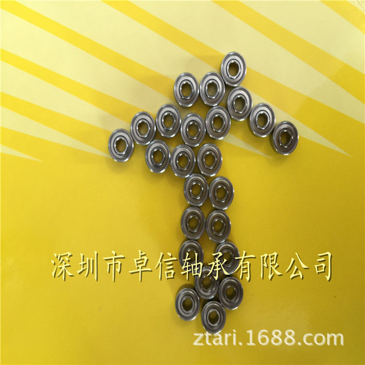 S693ZZ不锈钢轴承 3×8×4mm 耐盐雾防锈 高精度耐磨 旋转顺畅