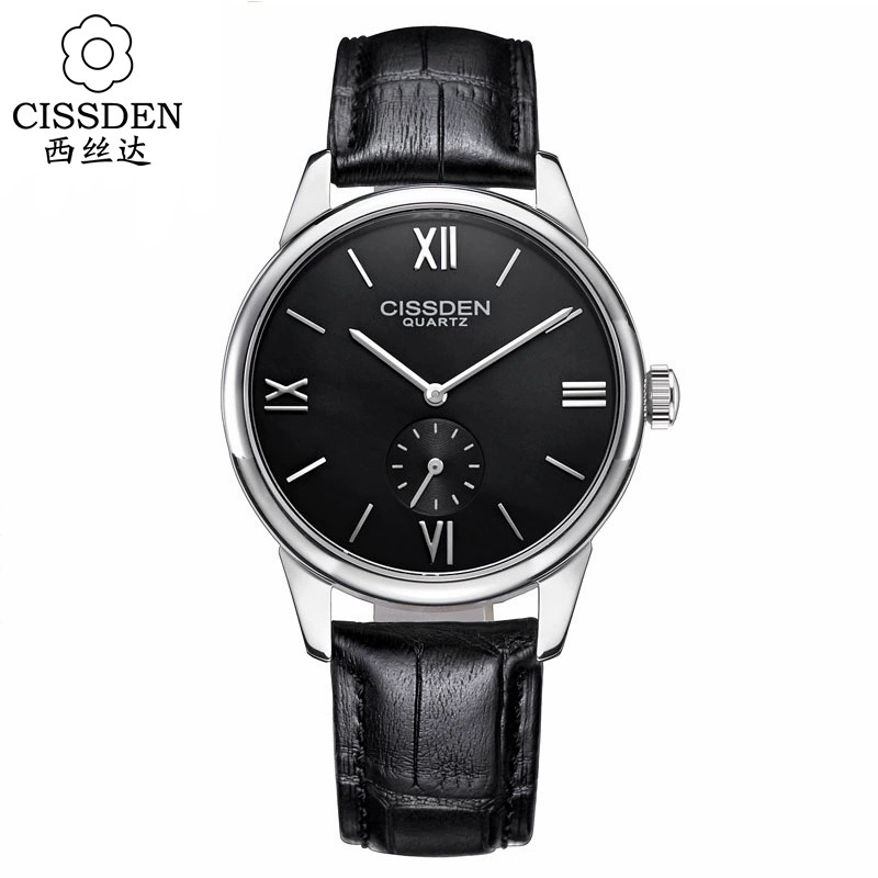 Swiss watch, waterproof ultra thin steel belt, quartz watches for students, dial, high-quality style, Switzerland, men's style