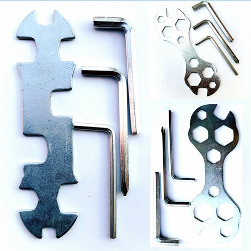 Mountain bike handlebar wrench assembly wrench multi-purpose utility wrench easy installation tool cycling accessories