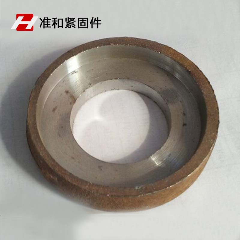 产地货源 本色带槽碗垫  m30*10厚 球面机组合垫片 坑垫 免费样品