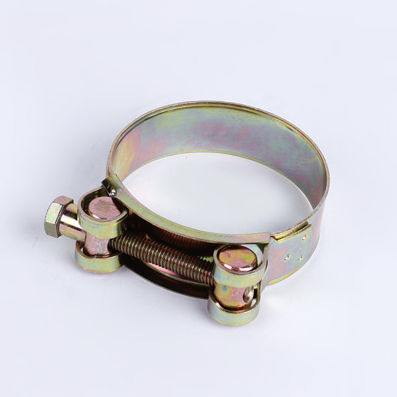 Factory European-style heavy-duty clamp hard pipe hose special galvanized single-head strong pipe clamp wholesale hose clamp wholesale