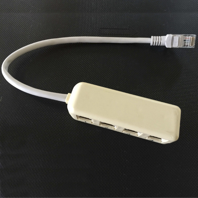 Telephone communication junction box network to telephone 1-4 RJ45 to RJ11 splitter computer conversion socket