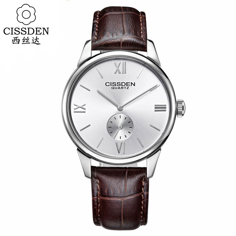 Swiss watch, waterproof ultra thin steel belt, quartz watches for students, dial, high-quality style, Switzerland, men's style