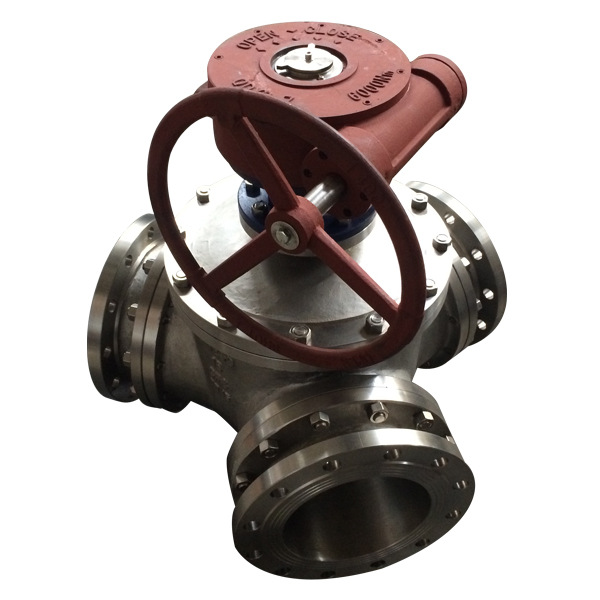 YQ342F不锈钢上装式Y型三通球阀