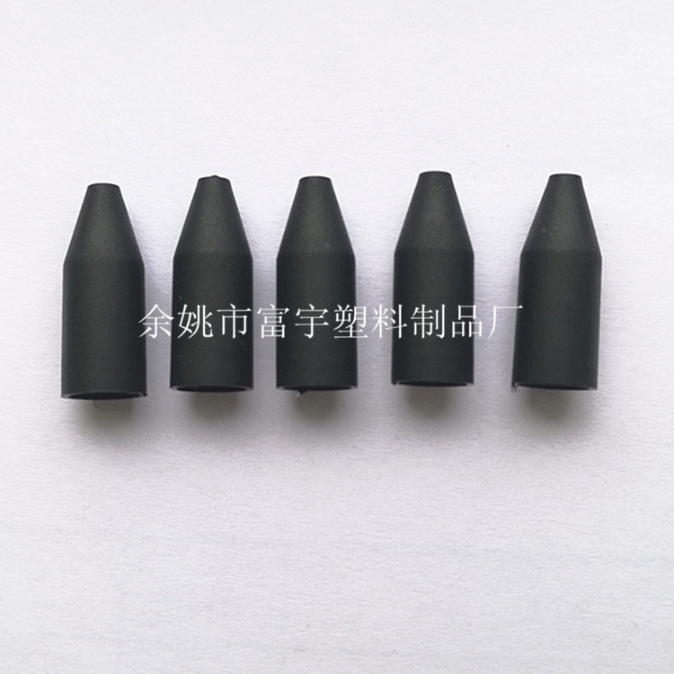 【厂家供应】6.4*16.5黑色橡胶尾套 0.9光纤尾套 尾纤护套 跳线