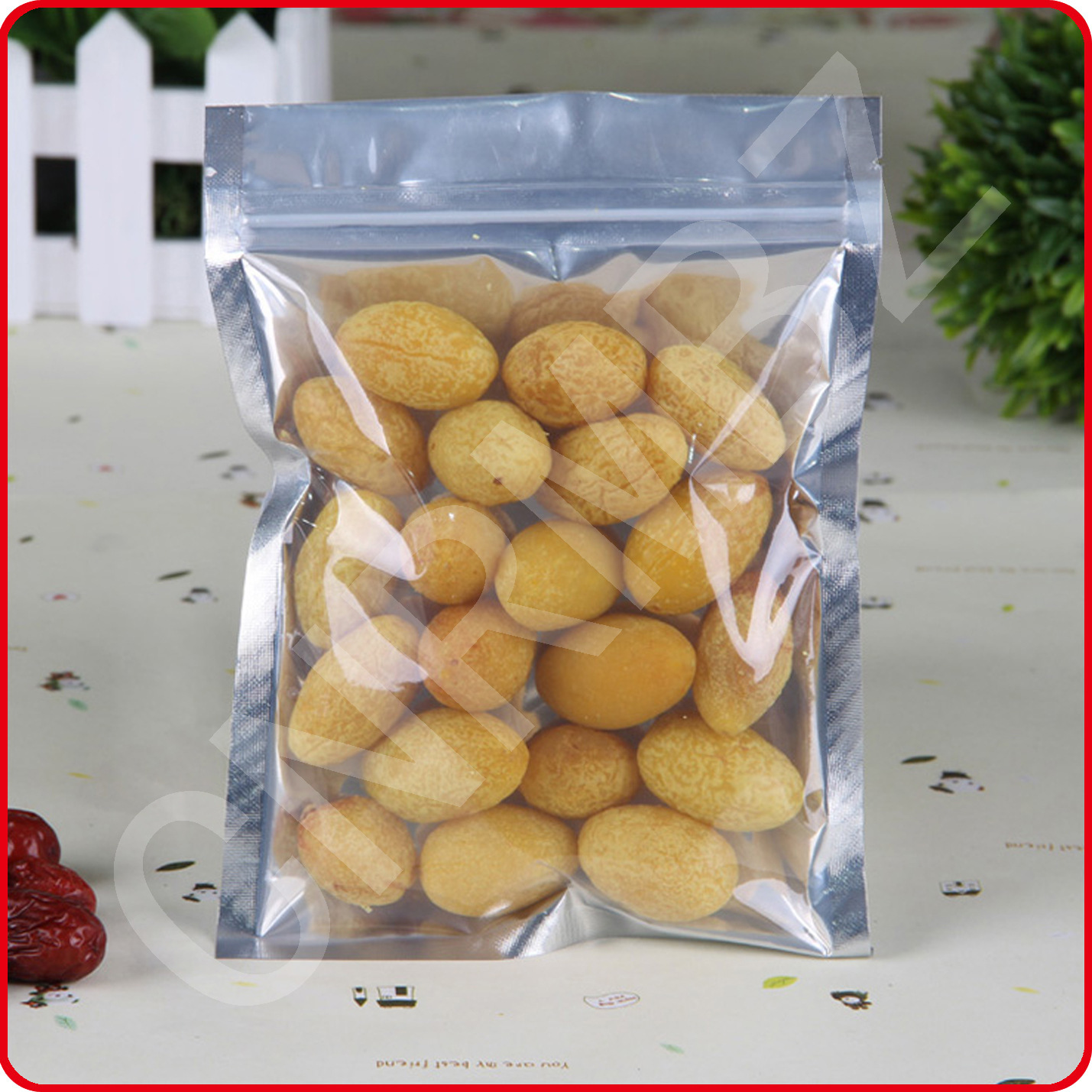 铝箔阴阳自封平底袋 红枣袋 花茶袋 中药包装袋 现货出售规格可选