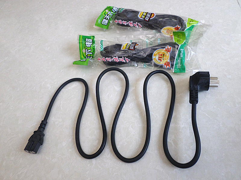 순수 구리 고출력 전기 밥솥 전기 주전자 전기 밥솥 및 기타 동파 방지 접이식 3 플러그 테일 전원 플러그 와이어