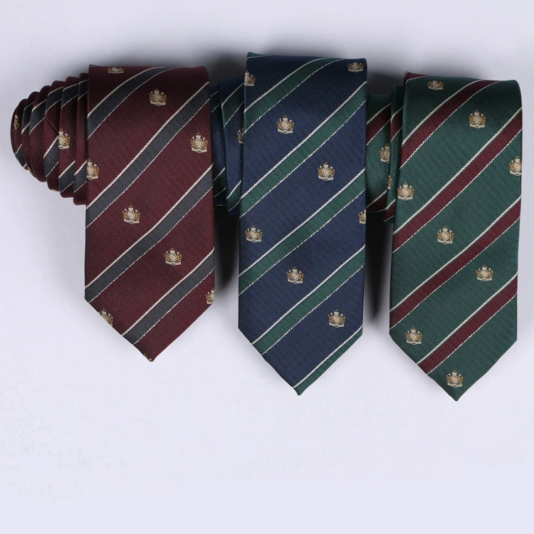 JK Униформа галстук DK галстук Японский Студент униформа галстук Корона полосатый галстук
