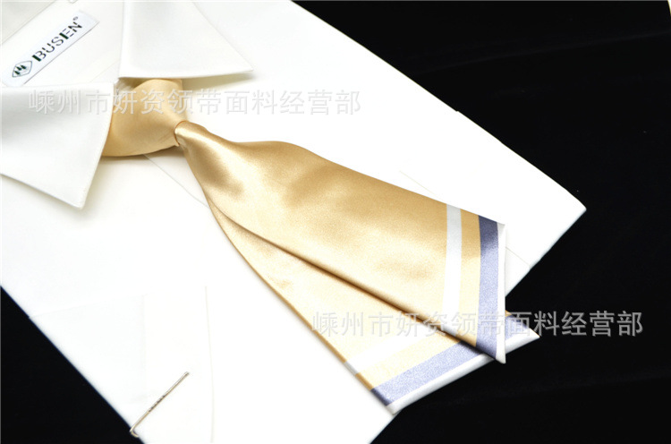 Nueva mujer de doble pieza llanura tira horizontal hebilla corta profesional ropa formal negocio ropa de trabajo corbata