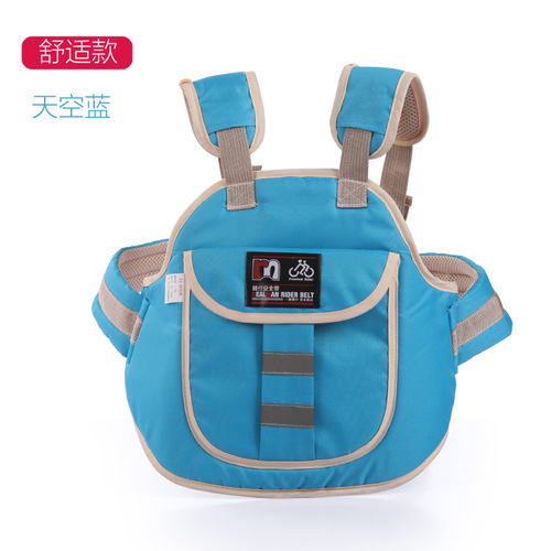 Electric Motorcycle Child Riding Safety Belt Baby Riding Harness Bike Riding Pad Protection Harness Electric Scooter Child Strapping