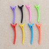 Jelly color 4 5 8CM duckbill color partitioning clip children's hair clip clip plastic plastic hair clip accessories