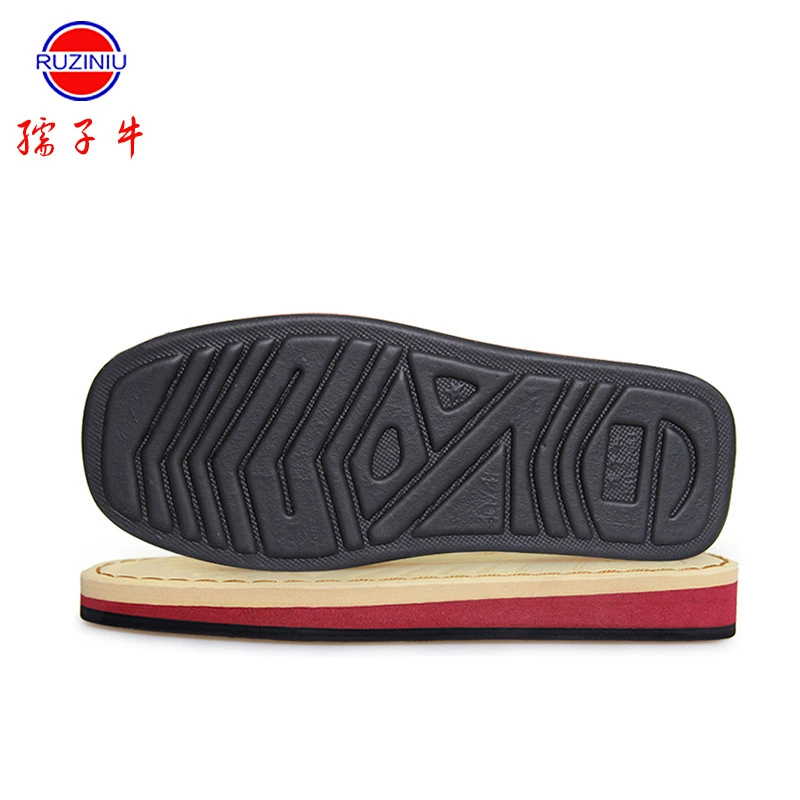 Подошва Ruziniu оптом ручной работы шерстяная хлопковая подошва Нескользящая износостойкая массажная резиновая хлопковая подошва с тиснением