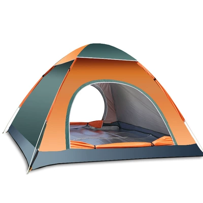 Tree Beach Tent Outdoor: Avtomobil dam çadırları - 3-4-people-green-orange-3-4-people