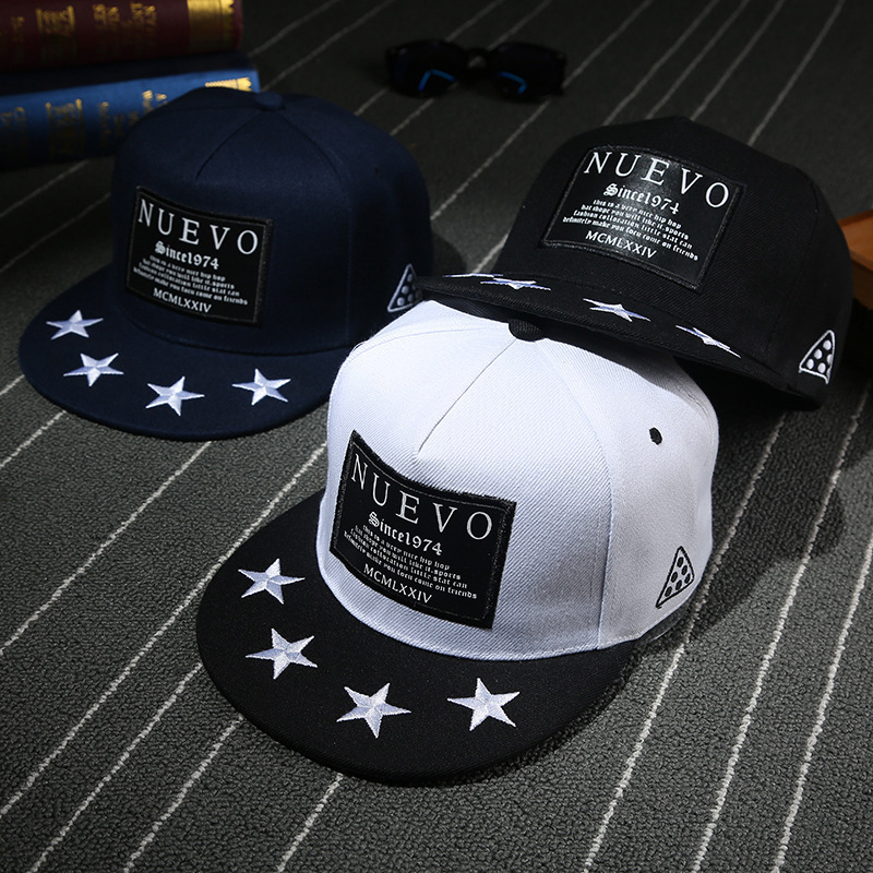 2023 Spring Korean Style Outdoor Sun Hat Fashion Couple Baseball Cap Trendy Street Dance Hip-Hop Hat Dropshipping