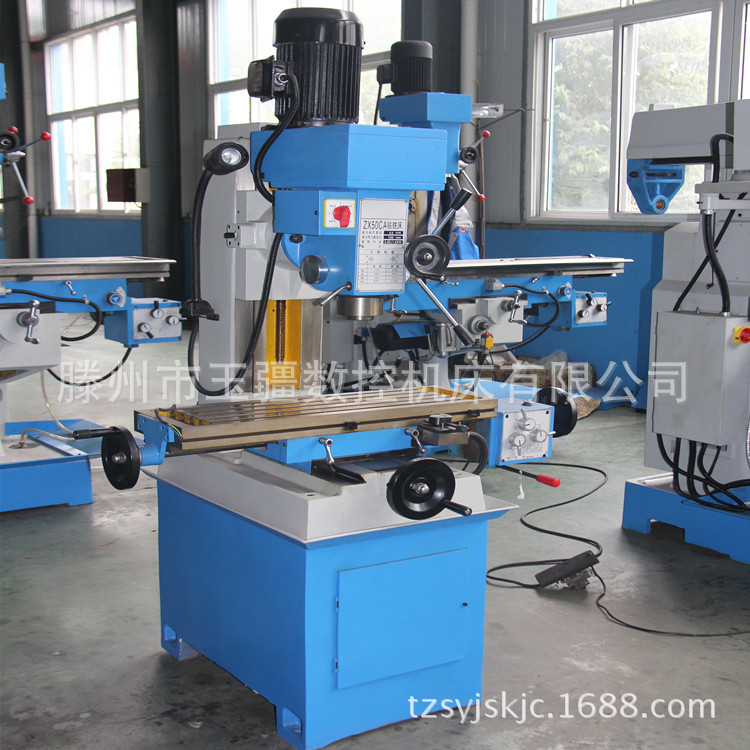 钻铣床zx50F现货供应质量小型钻铣床ZX50C滕州 ZX50钻铣床