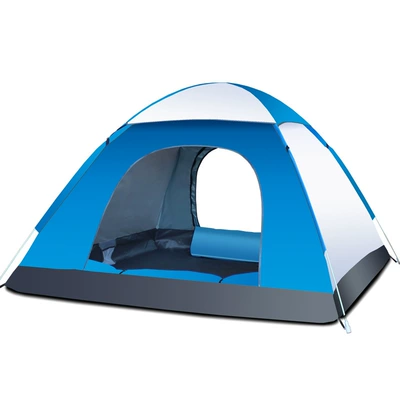 Automatic Quick Opening Outdoor | Avtomobil dam çadırları - 3-4-people-gray-blue-3-4-people